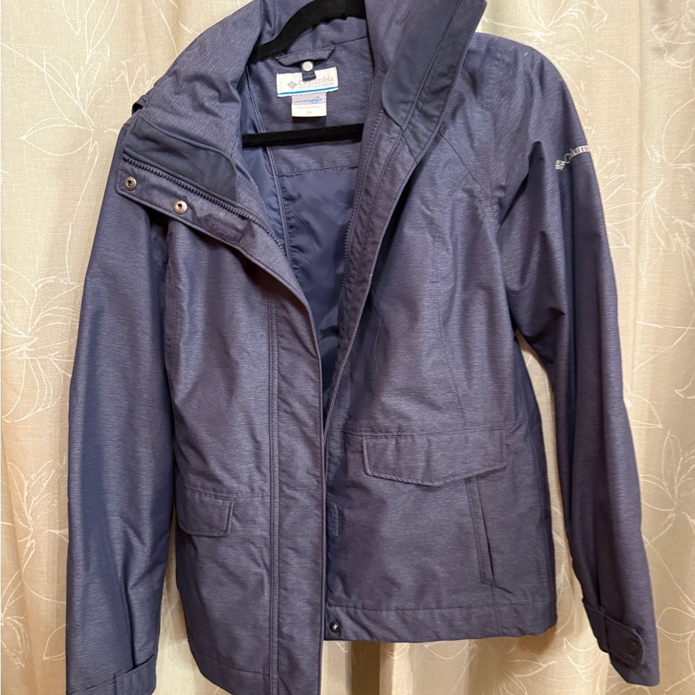 Columbia Dark Blue Interchange Jacket